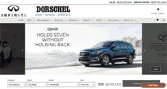 Desktop Screenshot of dorschelinfiniti.com